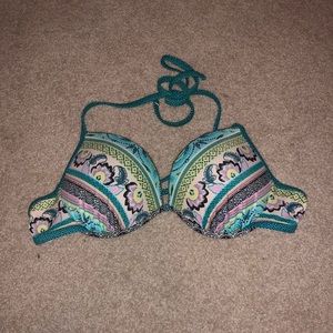 Push Up Swim Top